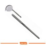آینه و دسته آینه دندانپزشکی (تمام استیل) - Dental Mirror with Handle (Pakistan)