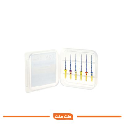 فایل روتاری بلو روژین NiTi مناسب درمان ریشه و آماده‌سازی کانال