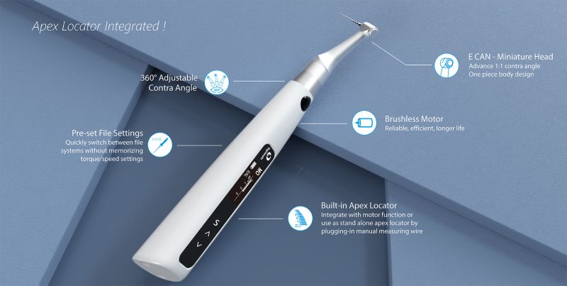 اندو موتور ایتیس E-CONNECT S Eighteeth با اپکس لوکیتور داخلی