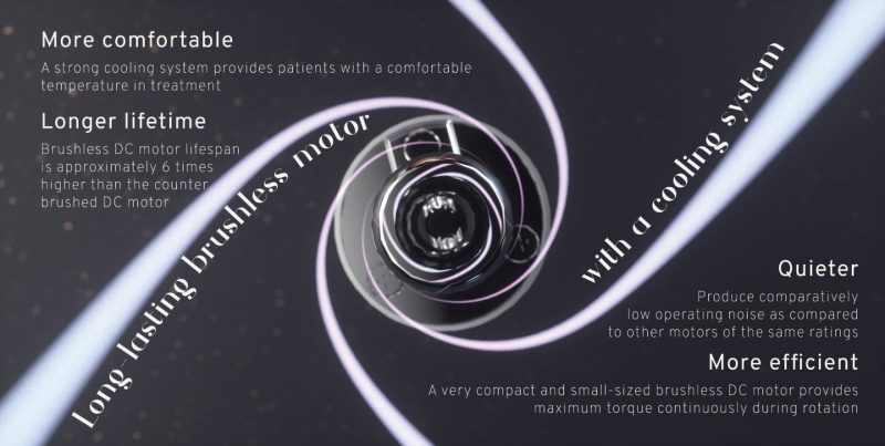 موتور الکتریکی ایتیس Eighteeth Motorturbo فاقد آنگل