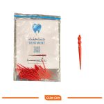 پین جت دنت منت Dentment Pinjet تولید ایران، از جنس پلی‌کربنات، بسته ۵۰ عددی